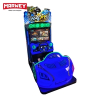 Simulateur de course pour enfants Marwey de haute qualité, à monnayeur, avec écran 27 pouces en métal