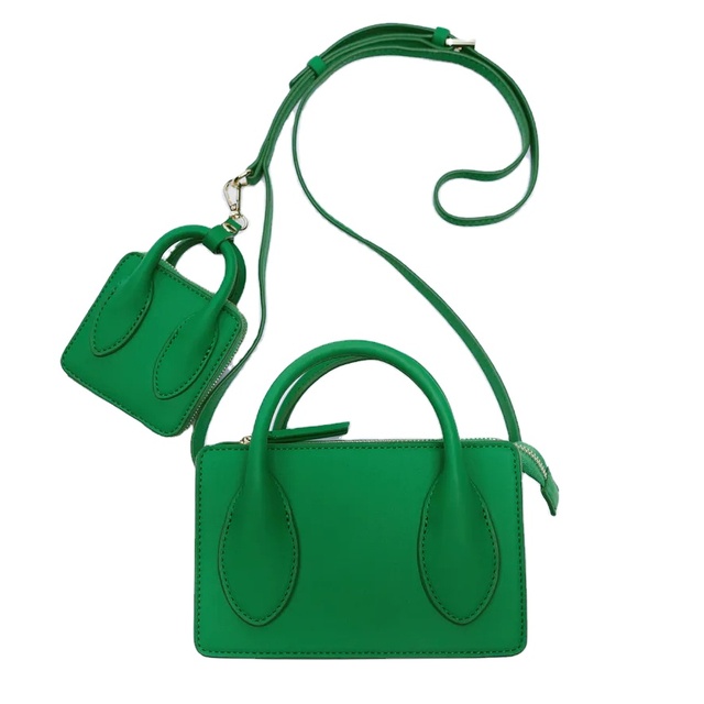 Trendy Designer Ladies Custom logo Vegan Leather Handbag Mini Crossbody Bags