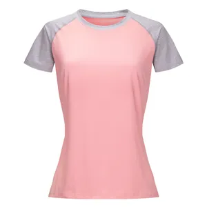 High Quality Summer Breathable Gym Shirts Printable Sportswear For Women