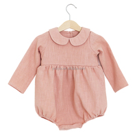 Combinaison pour bébé Summer Sweet, col en dentelle, combinaison respirante pour bébé