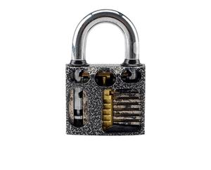 YH9114-candado de práctica de entrenamiento de cerrajero, herramienta de aprendizaje artesanal de habilidad con 3 Llaves, nueva perspectiva recortada - Product Image 3