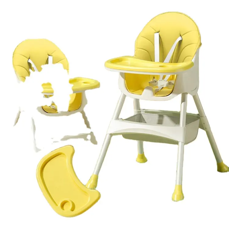 Purorigin2024新トレンドプラスチック製ベビーハイチェア給餌チェアベビー幼稚園用チェア寝椅子