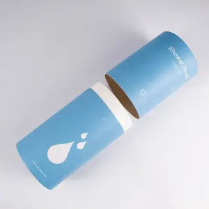 Packaging Tubes Factory Eco Friendly Custom Design Craft Cardboard Biodegradable Paper Tube For Packaging