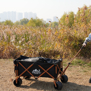 Kamp, alışveriş ve bahçe için sınırlı zaman özel karbon çelik katlanır vagon - Product Image 3