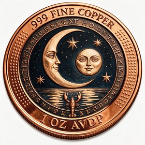 Moneda Mística <span class=keywords><strong>del</strong></span> Tarot, Chapada en Oro de Cobre Fino 999, con Relieve de Sol, Luna y Estrella, para Adivinación, Oráculo, Amuleto de la Suerte, Regalo Coleccionable de Metal - Product Image 2