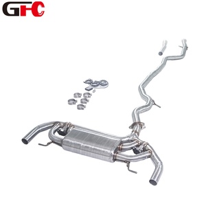 El GFC es adecuado para el Catback híbrido de alta calidad 2019-2024 <span class=keywords><strong>BMW</strong></span> <span class=keywords><strong>330e</strong></span> 2,0 T G20 B48 con silenciador de sistema de escape de válvula - Product Image 3