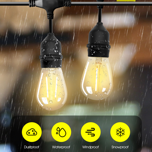 Jaiyi Thiết Kế Mới Cắm Trại Ngoài Trời Không Thấm Nước Và Smashproof S14led Ánh Sáng Chuỗi - Product Image 4