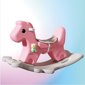 ขายของเล่นเด็กม้าโยกความบันเทิงในร่มของเล่นพลาสติกของเล่นแกว่ง - Product Image 4