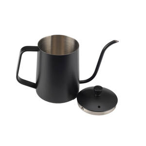 Petite bouilloire à café à col de cygne de 12 oz/350 ml, bouilloire à eau en acier inoxydable de qualité alimentaire - Product Image 5