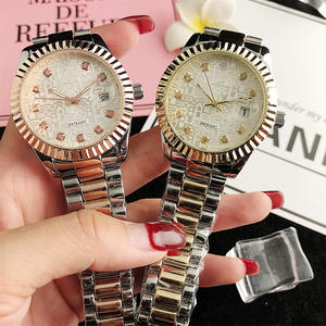 นาฬิกาข้อมือสแตนเลสสตีลเรืองแสง แบรนด์ดัง สำหรับผู้ชายและผู้หญิง นาฬิกาคู่รักแฟชั่น - Product Image 6