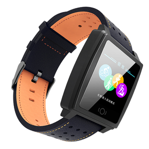 CK22 Extérieur porte en cuir bracelet <span class=keywords><strong>smartwatch</strong></span> <span class=keywords><strong>GPS</strong></span> enregistrement suivi mode multisport IP67 imperméable reloj montre-bracelet - Product Image 6