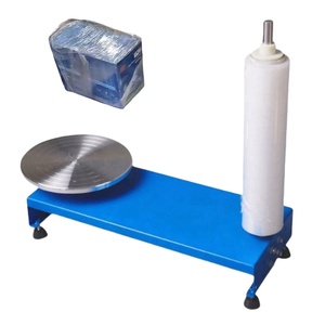 Portable Small Pallets - Manual PE <b>Stretching</b> Film Wrapping <b>Machine</b> for Carton Box Plastic Stretch Film Roll Packaging <b>Machine</b> - Product Image 1