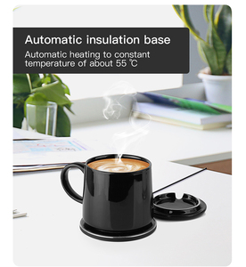 2in1 <strong>Warmer</strong> Constant Temperature Home and Office Coffee Wireless Charging Cup <strong>Mug</strong> <strong>Warmer</strong> - Product Image 5