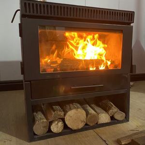Nouvelle <span class=keywords><strong>Cheminée</strong></span> à <span class=keywords><strong>Bois</strong></span> Véritable pour Chauffage Domestique DIY, Idéale pour Salons, Maisons de Campagne et Décoration de Gîtes - Product Image 2