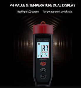 물 우유 수족관 수영 실험실 테스트를위한 GM760 디지털 Ph 테스터 액체 Ph 미터 - Product Image 6