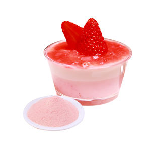 Strawberry Pudding Flavored Instant Drink Jelly <b>Powder</b> Mix for Milk Tea Bubble Tea <b>Powder</b> Supplier Instant Drink <b>Powder</b> Mix - Product Image 1