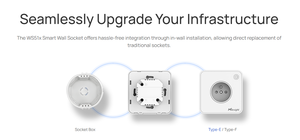Prise murale intelligente WS513 LoRaWAN - Product Image 3