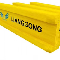 Faisceau en bois de bois de coffrage H20 de fabricant de la Chine avec le chapeau en plastique et le chapeau de fer