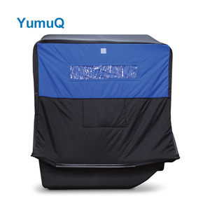 YumuQ 1.37x0.86x0.54m 600D Oxford Camping Imperméable Portable Extérieur Tente de pêche sur glace personnalisée pour <span class=keywords><strong>l</strong></span>'hiver - Product Image 4