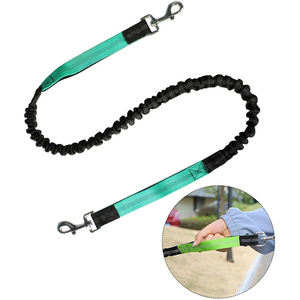 Laisse Rétractable Réfléchissante pour Chien avec Sac Banane Ajustable pour la Marche et la Course en Extérieur, Mains Libres, Anti-Traction - Product Image 3