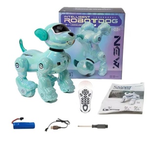 Robot Educativo Interactivo Sanjoyo RC Dog BG1533G con Sensor Táctil Electrónico Inteligente, Música, Baile, Control de 10m, Azul/Rosa, Plástico - Product Image 5
