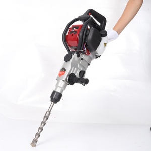 <span class=keywords><strong>Marteau</strong></span> perforateur multifonctionnel portatif à essence 1900W 37.7CC bicylindre refroidi par air à quatre temps pour le forage de roches - Product Image 3