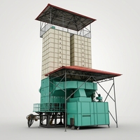 Séchoir à Grains Portable Automatique à Température Contrôlée, Propulsé par Moteur Diesel, pour la Vente – Séchage du Riz, du Maïs et du Blé