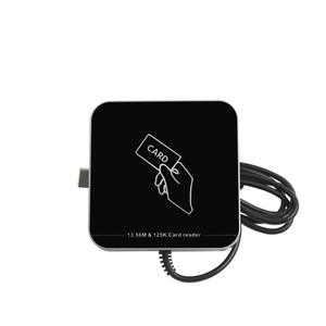 이중 주파수 125Khz EM4100 ID 스마트 카드 리더 13.56mhz MF/IC <span class=keywords><strong>RFID</strong></span> NFC USB 인터페이스 데스크탑 리더 - Product Image 1