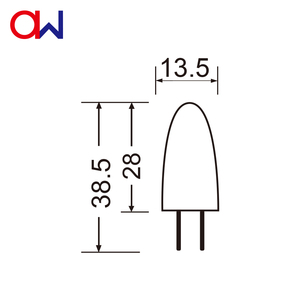 Bombilla LED COB GY6.35 de 1.6W AC/DC 12V de Silicona, 170-200LM, Ahorro de Energía, Bajo Voltaje, Reemplazo de Halógeno para Lámparas de Mesa y de Pie - Product Image 2