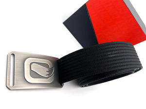 Cinturón Táctico de Tela para <span class=keywords><strong>Hombre</strong></span> con Logotipo Personalizado y Hebilla de Aleación, Estilo Casual para Exteriores - Product Image 4