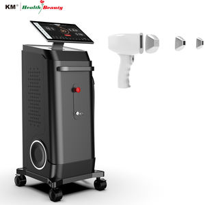 Machine d'épilation laser à diode 808 nm à prix d'usine, 4 longueurs d'onde, épileur de <span class=keywords><strong>table</strong></span> de qualité médicale 1000 W, refroidissement eau/air, écran tactile 10 pouces - Product Image 1