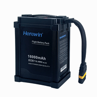Ini menang 12S 44.4V 16000mAh 20C 25C Lipo baterai Ion Lithium pertanian isi ulang dan mengangkat baterai Drone UAV aksesoris