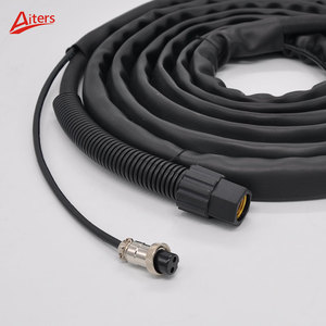 TIG空冷トーチガンWP9 Argon溶接トーチ4Mケーブル長 (部品付き) WP9溶接完全トーチ - Product Image 5