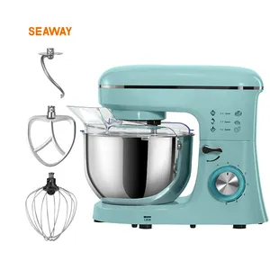 Home kitchen electrical cake aid 5/5.5/6L stand food mixer machines