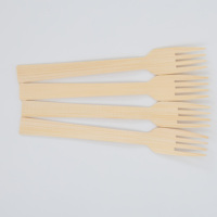 Ensemble de vaisselle jetable moderne en bambou avec infuseur à thé, biodégradable, compostable, résistant au micro-ondes et à la chaleur, couverts complets