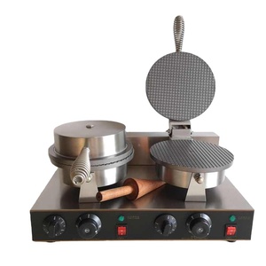 Semi Automatic Commercial Ice Cream <b>Cone</b> Baking Machine Ice Cream <b>Waffle</b> <b>Cone</b> Making Machine for Restaurant Special Snacks - Product Image 3