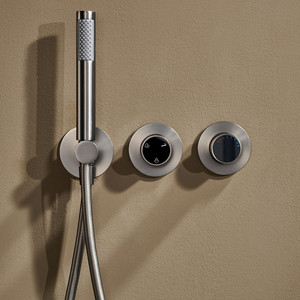 Conjunto de Ducha Empotrado en Pared con Mezclador de Agua Fría y Caliente de Latón para <span class=keywords><strong>Baño</strong></span> - Product Image 4
