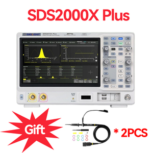 Siglent SDS2102X/SDS2202X/SDS2352X/SDS2502X artı serisi 2 kanallı süper fosfor oscilloskoplar 100MHz-500MHz bant genişliği - Product Image 2