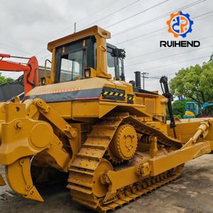 لودر خلفي وعجلات CAT D6R بسعر رخيص مع محراث، محرك أصلي صنع في اليابان - Product Image 3