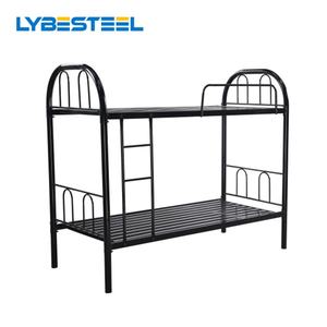 Lit superposé en acier de fabrication industrielle, vente en gros, 2 étages, lits superposés en métal pour dortoir, adultes et enfants - Product Image 3