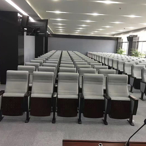 Chaises d'auditorium d'église en tissu bleu <span class=keywords><strong>royal</strong></span> personnalisées, chaises modernes pliables pour conférences, salles de conférence, <span class=keywords><strong>théâtre</strong></span>, école, maison, bureau - Product Image 5
