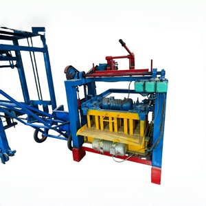 Hot Bán Đầy Đủ Tự Động Thủy Lực Interlock Gạch Khối Máy Làm PLC Key Bê Tông Xi Măng Động Cơ Đúc Công Suất Cao - Product Image 1