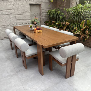 New Design Luxury Patio Furniture Outdoor Garden Dining Teak Sets Dining Table and Dining Chair - Product Image 5