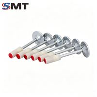 Clous de fixation pour plafond mini-intégrés de 7,3 mm à tête ronde pour béton, fabriqués en Chine, pour la fixation des conduites d'incendie