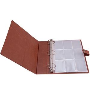 A4-map met <span class=keywords><strong>3</strong></span> ringen, van kunstleer, navulbaar, portfolio-documentenmap voor kantoor, school & zakelijke geschenken - Product Image 4