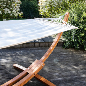Supporto per Amaca in Legno di Larice Russo per Campeggio, Cortile, Parco, Uso Esterno (Amaca Non Inclusa) - Product Image 3