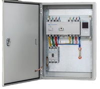 Double alimentation interrupteur automatique 2P ménage 63A100 triphasé 4P boîte de distribution complète armoire de commande 250A630A