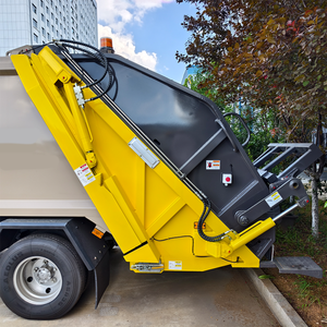 Camion compacteur de déchets diesel ISUZU KV100 7000L neuf, manuel, haute qualité, norme Euro 3, à vendre - Product Image 6