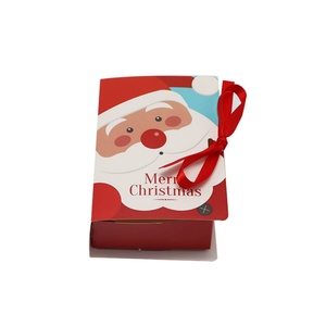Caja de Cartón Biodegradable Personalizada con Impresión de Tinta de Soya para Regalos de Navidad, Paquete de Regalo para Niños, Dulces y Galletas - Product Image 1