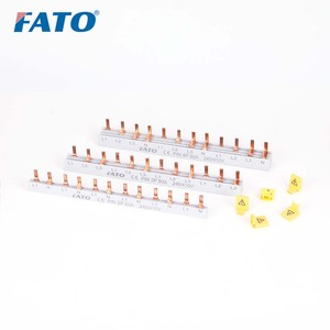 Fato pin-loại U-Loại MCB đồng thanh cái 1p 2P 3P 4p cách nhiệt chống cháy thanh dây hộ gia đình và nhà máy sử dụng - Product Image 3